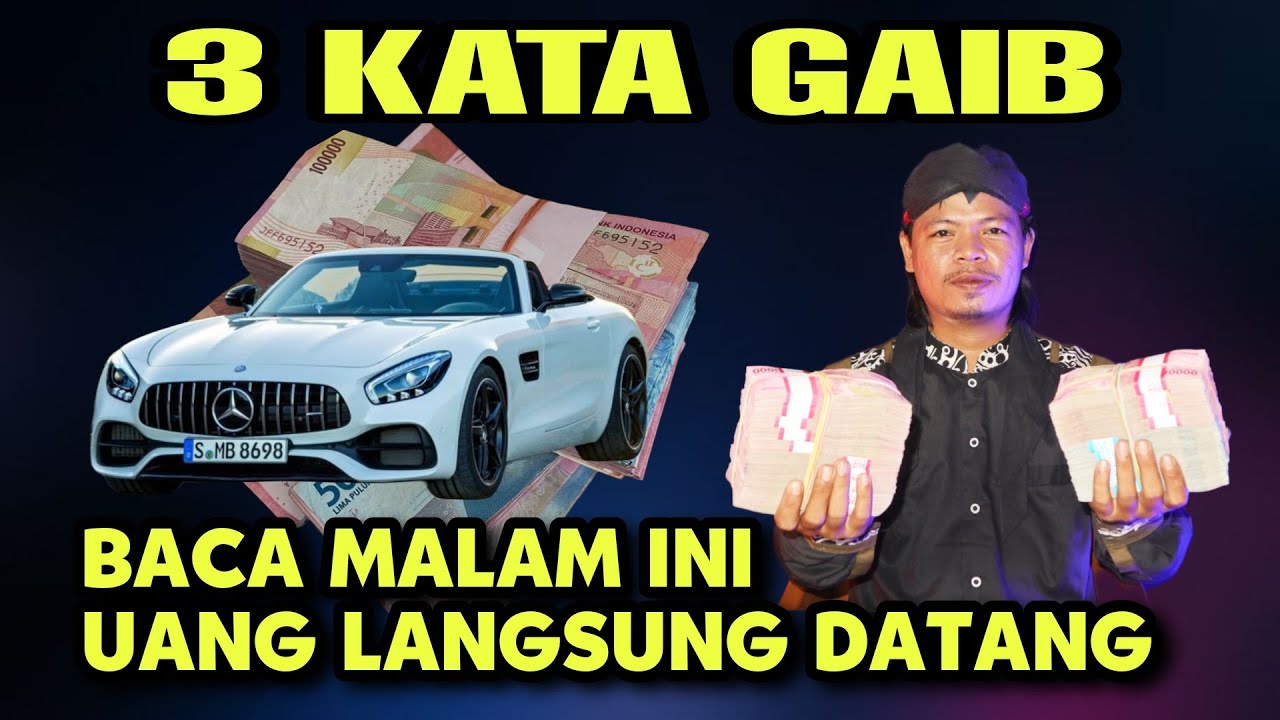 3 KATA GAIB BACA MALAM INI UANG LANGSUNG DATANG‼️
