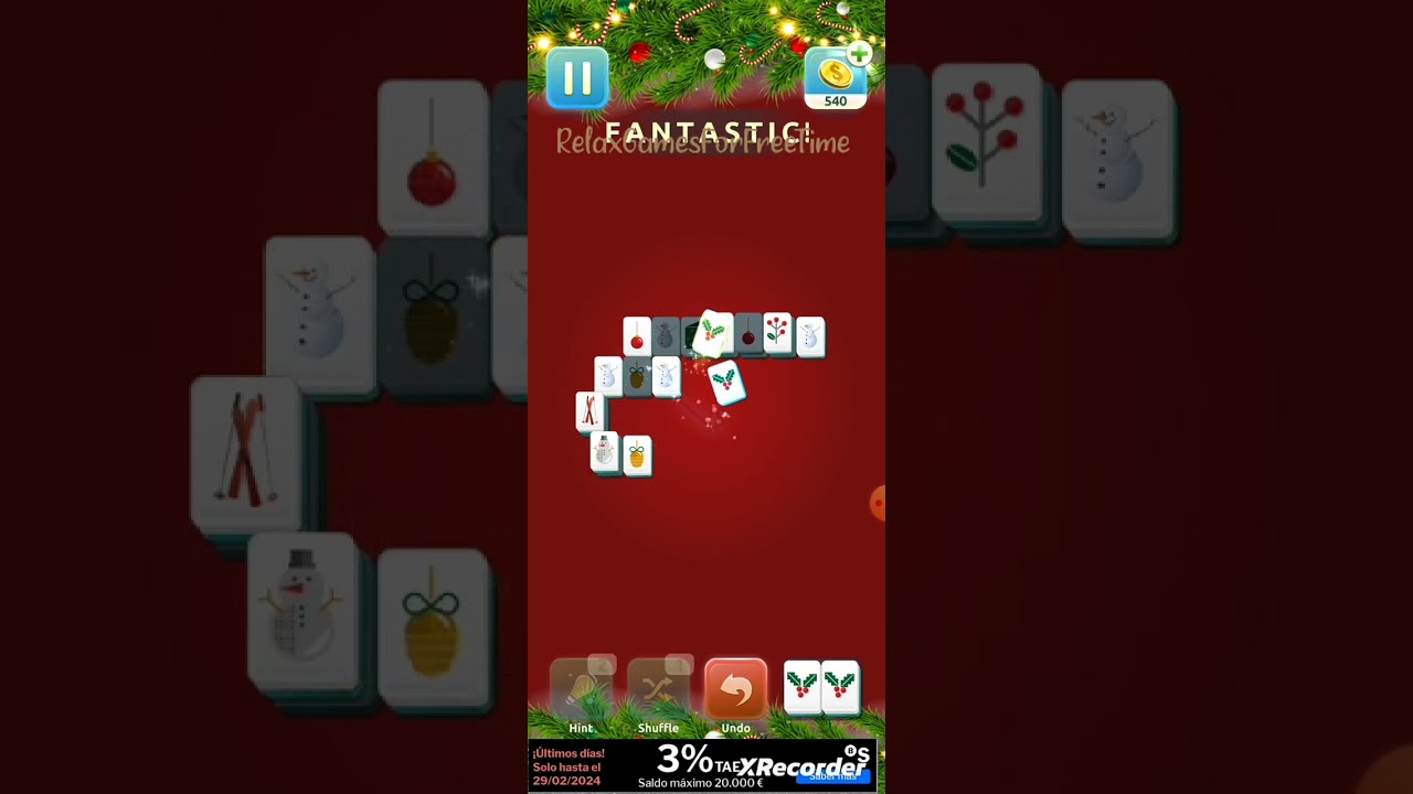 Mahjong Solitaire Games - pair matching puzzle brain relaxing game - Daily Mission 1 part gameplay