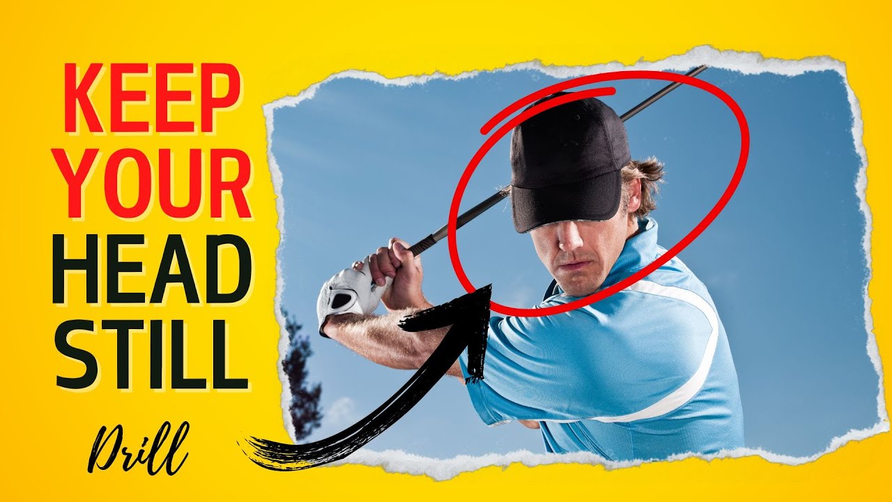 How to Keep Your Head Still in the Golf Swing (HOME PRACTICE DRILL)