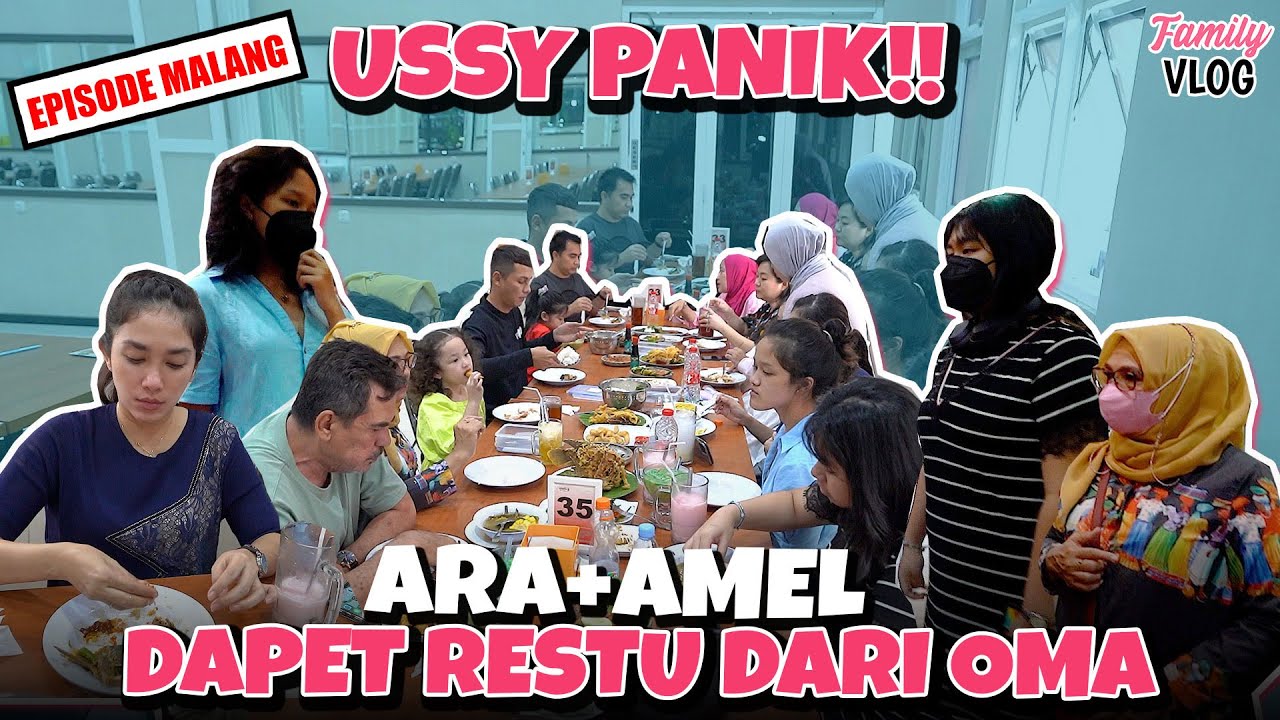 KALAP MAKAN SAMBIL CURCOL, ARA AMEL JADI KULIAH DI LUAR NEGERI???