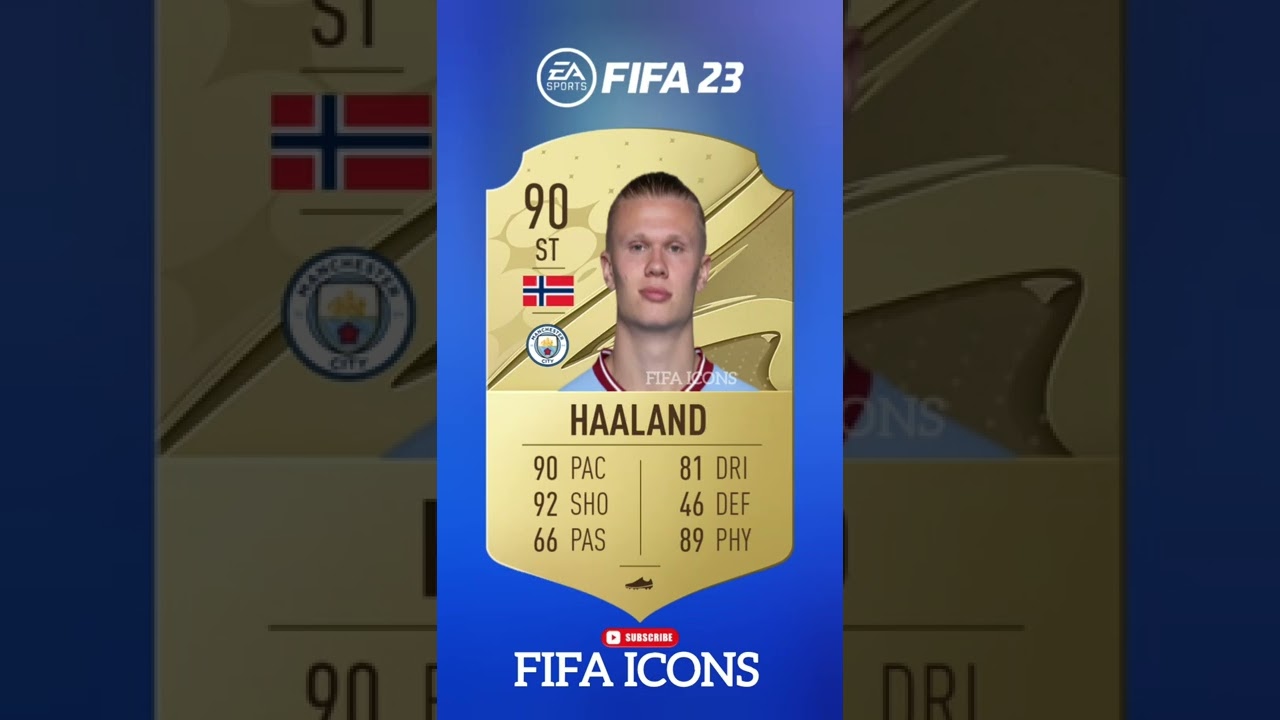 Haaland NEW CARD IN FIFA 23🤩 #haaland #fifa23