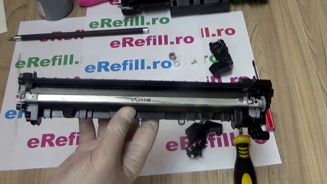 How to refill cartridge 44A CF244A
