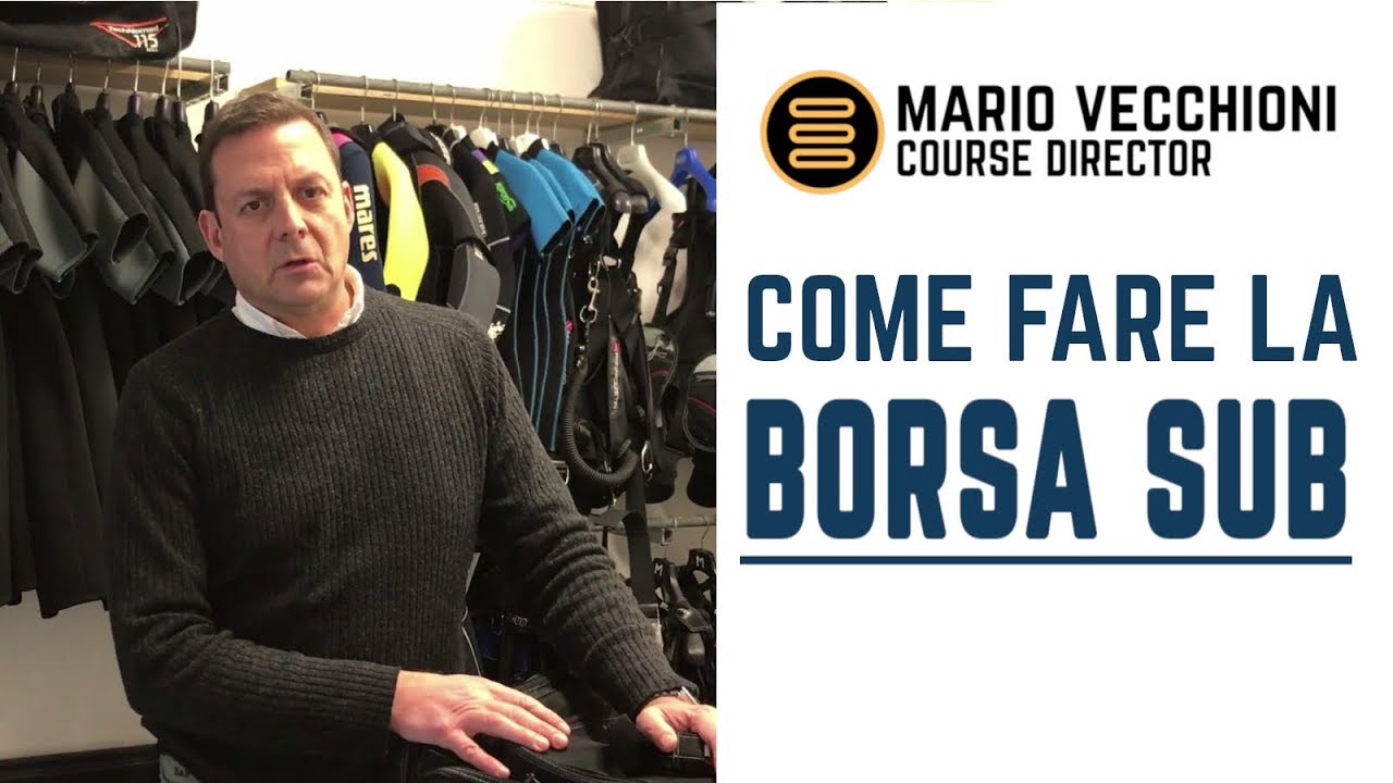 Come fare la borsa sub
