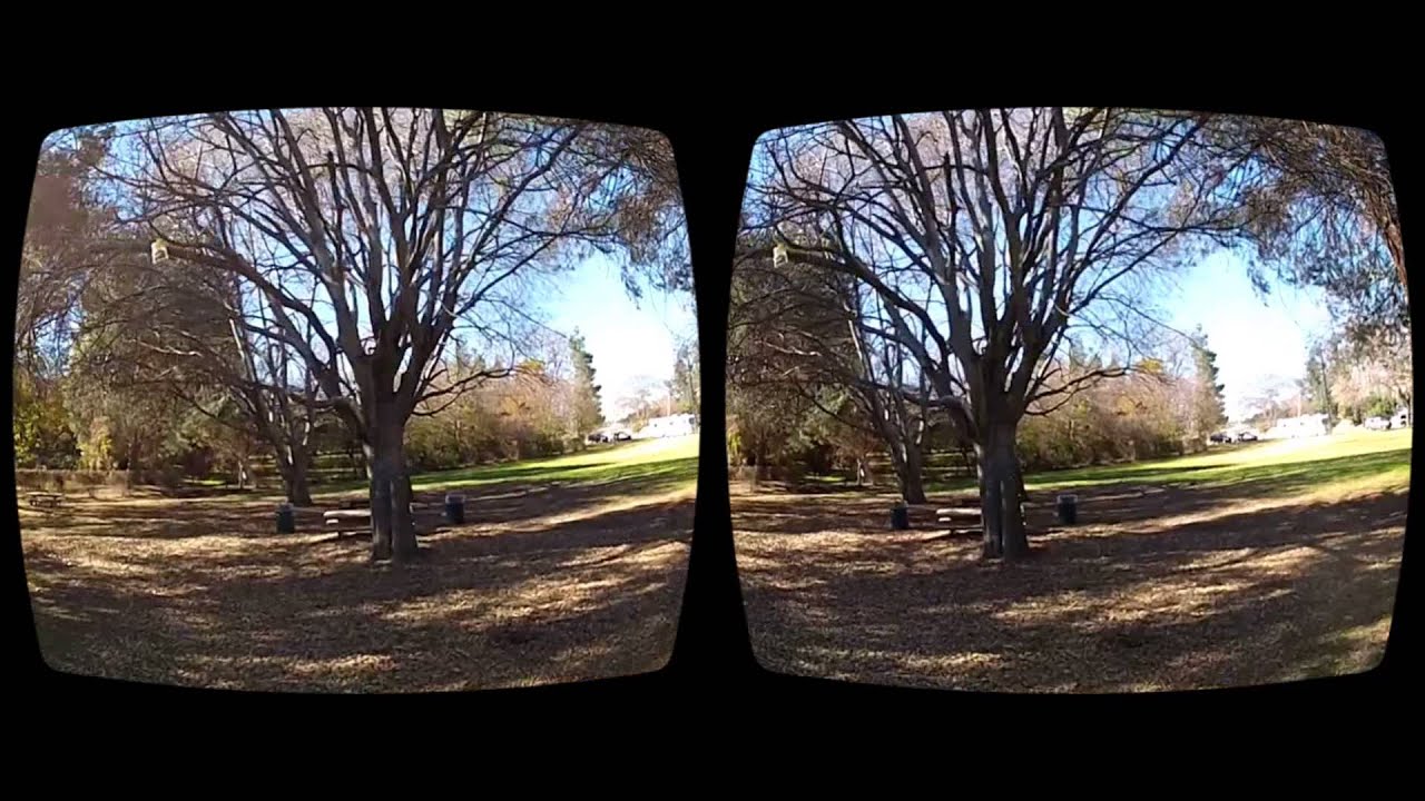 Oculus Rift 3D GoPro Movie - CC3D In The Park