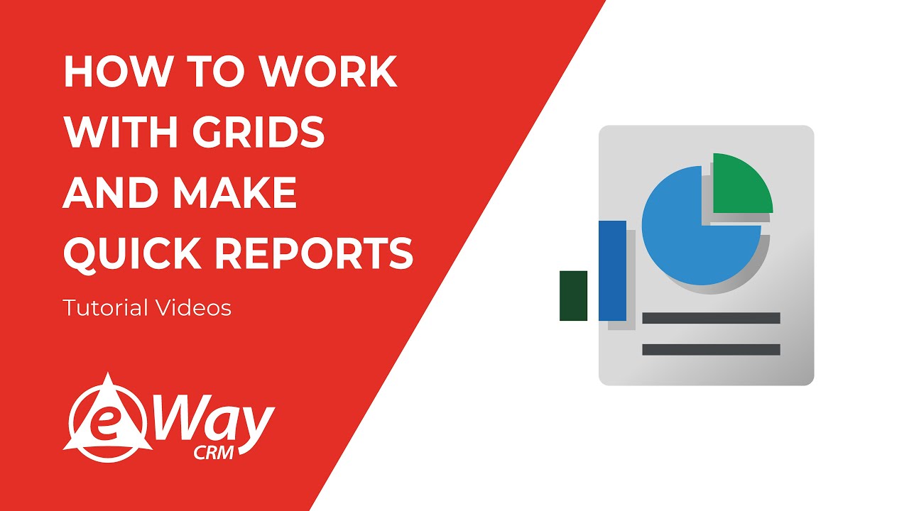 How to Work with Grids and Make Quick Reports (Tutorial Videos for eWay-CRM 6.1 and Lower Versions)