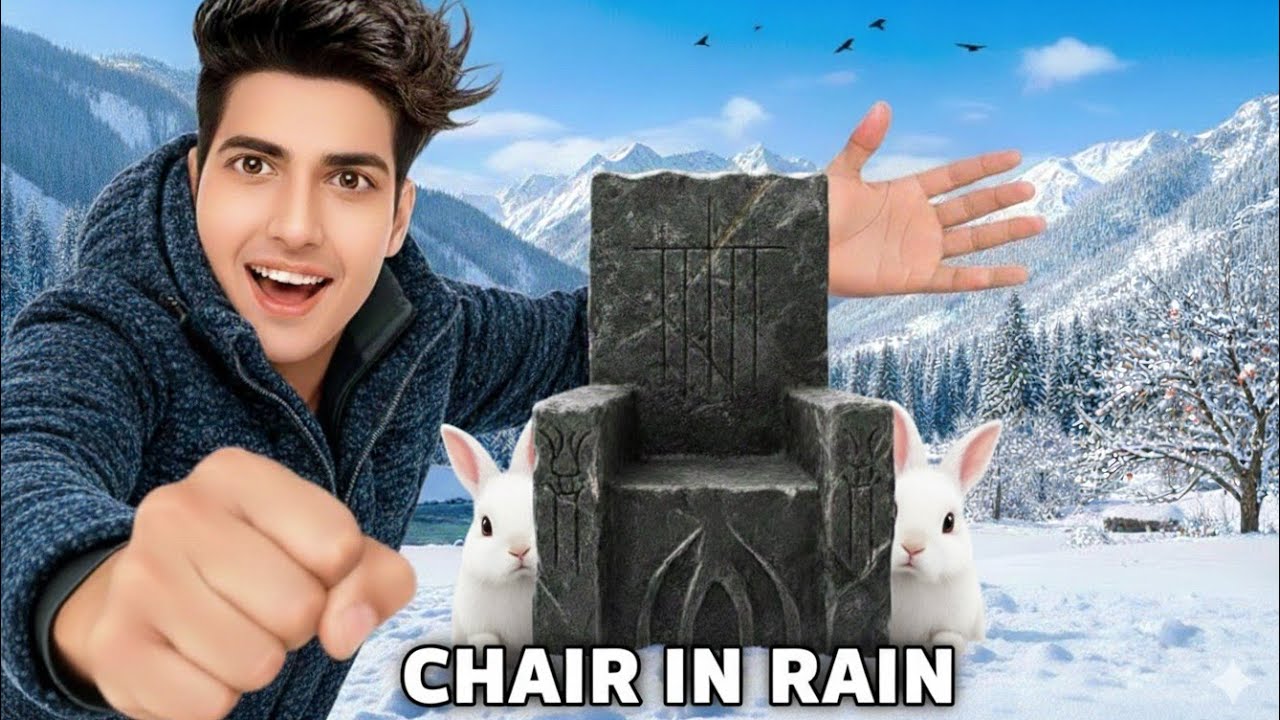 Dariya ke💧 bich🌈 Mein chair 🏔Kursi💺🌊