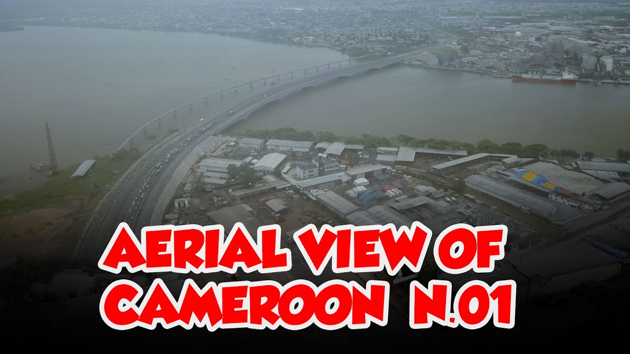Aerial View Of Douala Capital Economic Of Cameroon N 01
