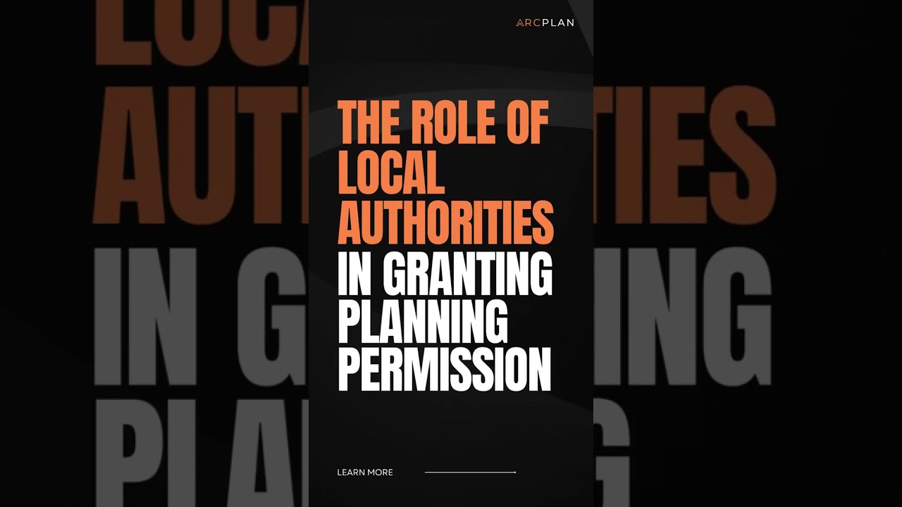 What is the role of local authority in granting planning permission? building regulations UK