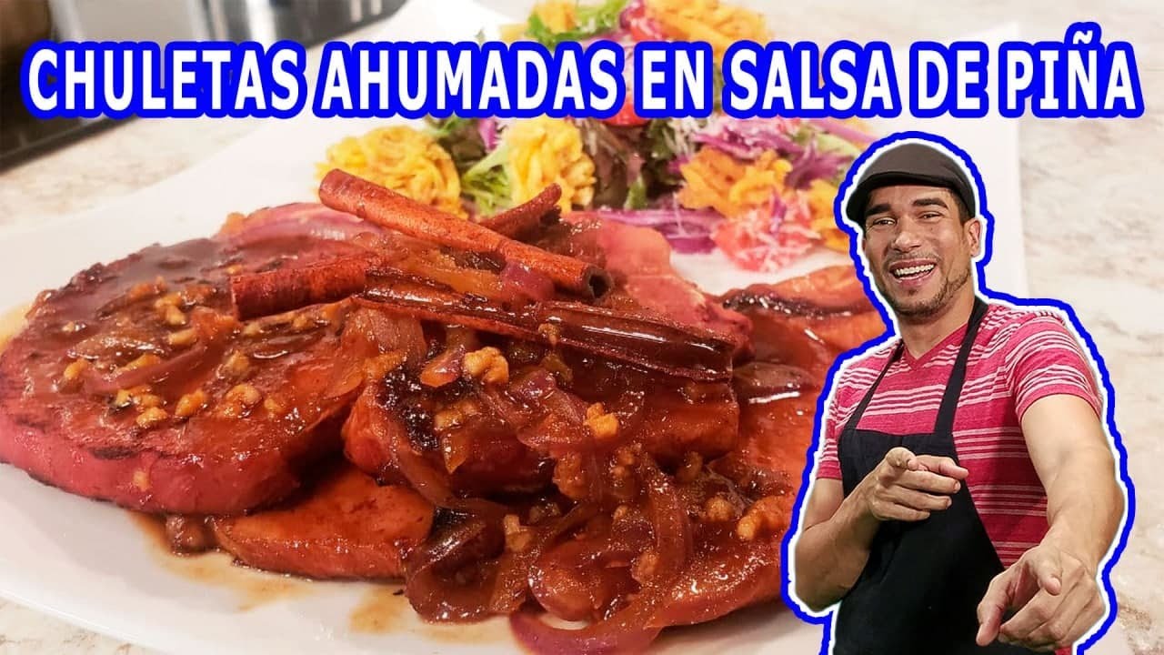Chuletas Ahumadas en Salsa de Piña - Edgardo Noel