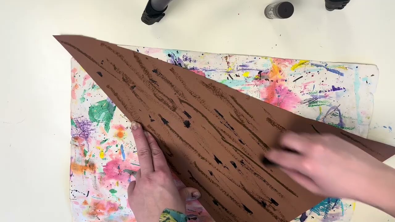 2nd Grade Eric Carle Collage Lesson Part 2