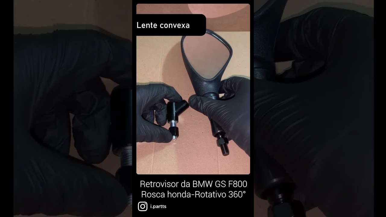 ALL DETAILS - Retrovisor da BMW GS F800- Articulado 360&deg;