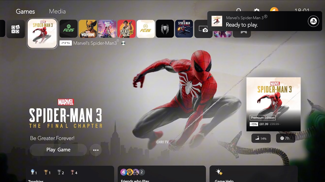 Тестирование игрового процесса Marvel' Spider-Man® 3 Next Gen | PS5