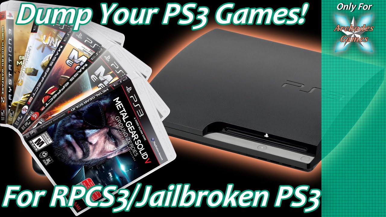 How To Dump Your PS3 Games Using A Modded PS3 - WebMAN Mod/MultiMAN Method