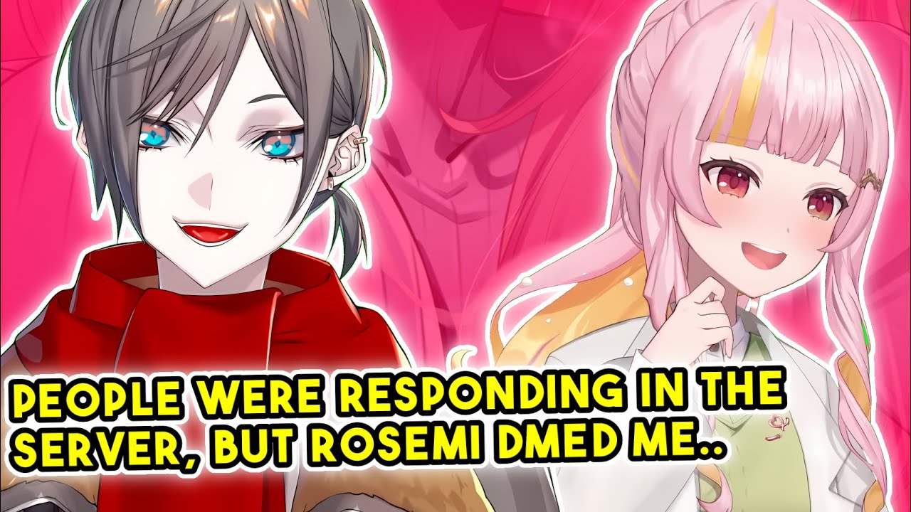 Rosemi is a wholesome type of friend for Mysta