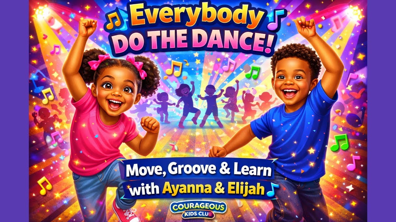 “Everybody Do the Dance! 🎶 Move, Groove & Learn with Ayanna & Elijah”