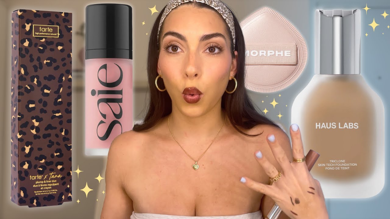 New Favorite Makeup & Tools ⭐️💖 Tarte X Tana, Morphe, Haus Labs & More!