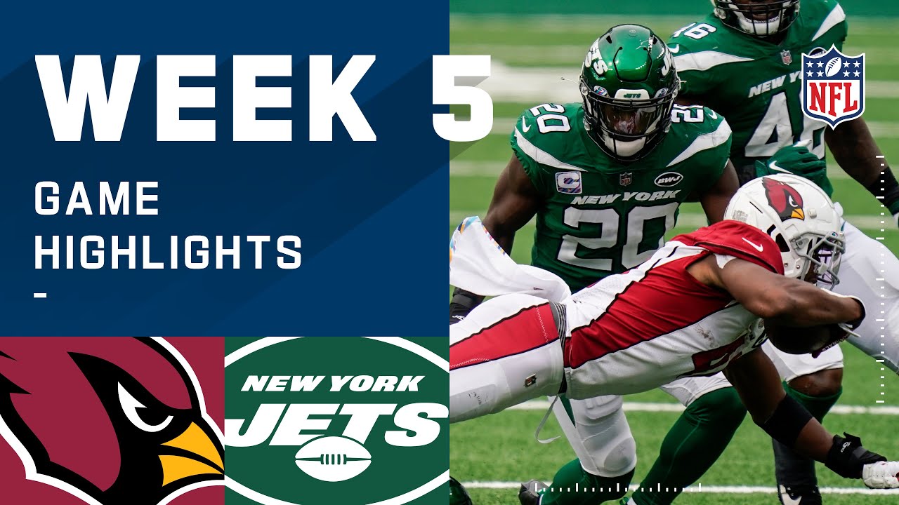 Cardinals vs. Jets Week 5 Highlights | NFL 2020