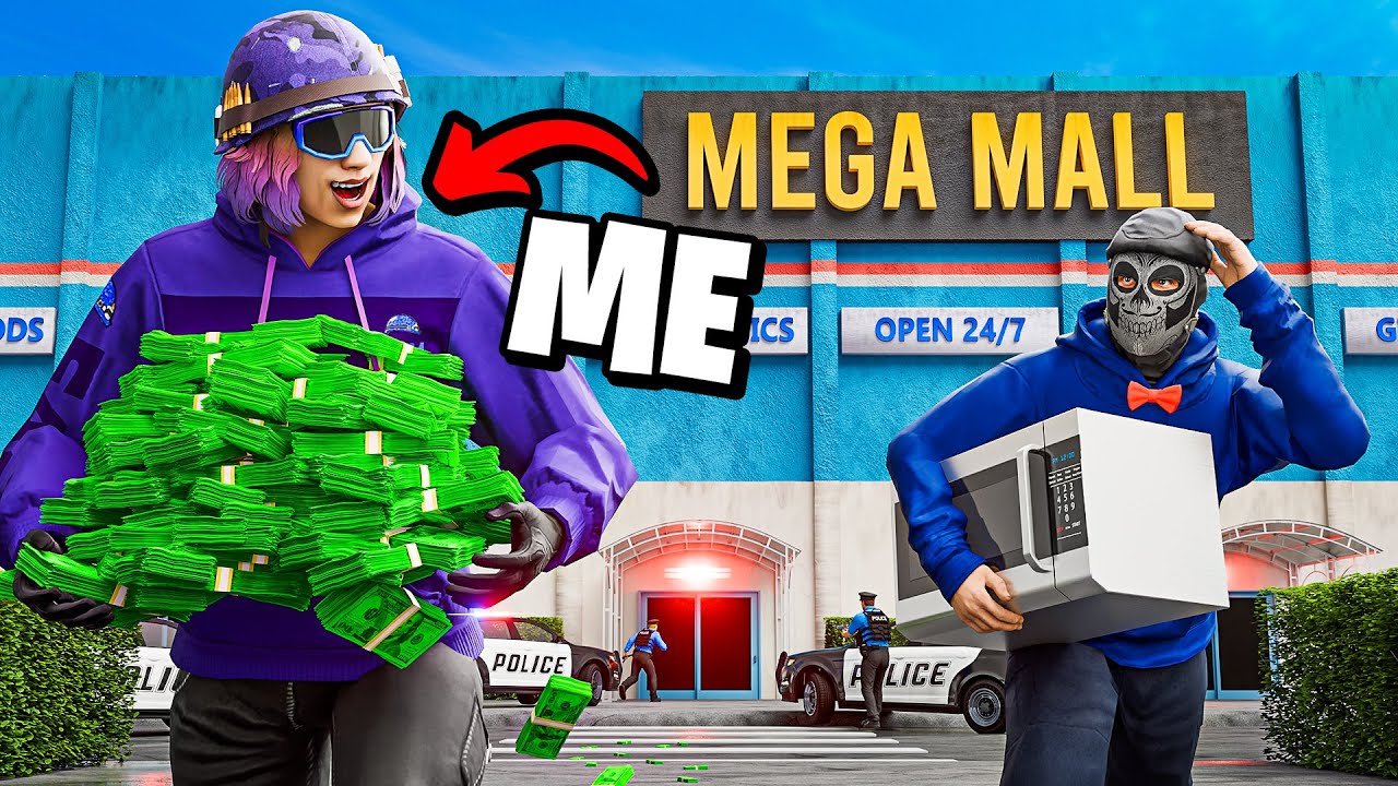 I Rob EVERY SHOP In GTA 5 RP