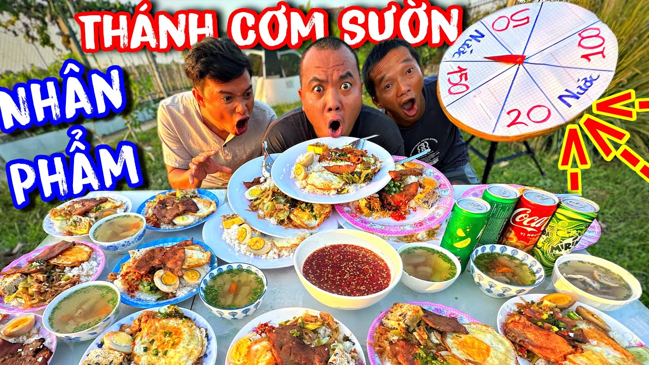 Thán Phục trước cuộc thi tìm ra thánh ăn cơm sườn nhân phẩm có thưởng cùng team Thánh Xàm