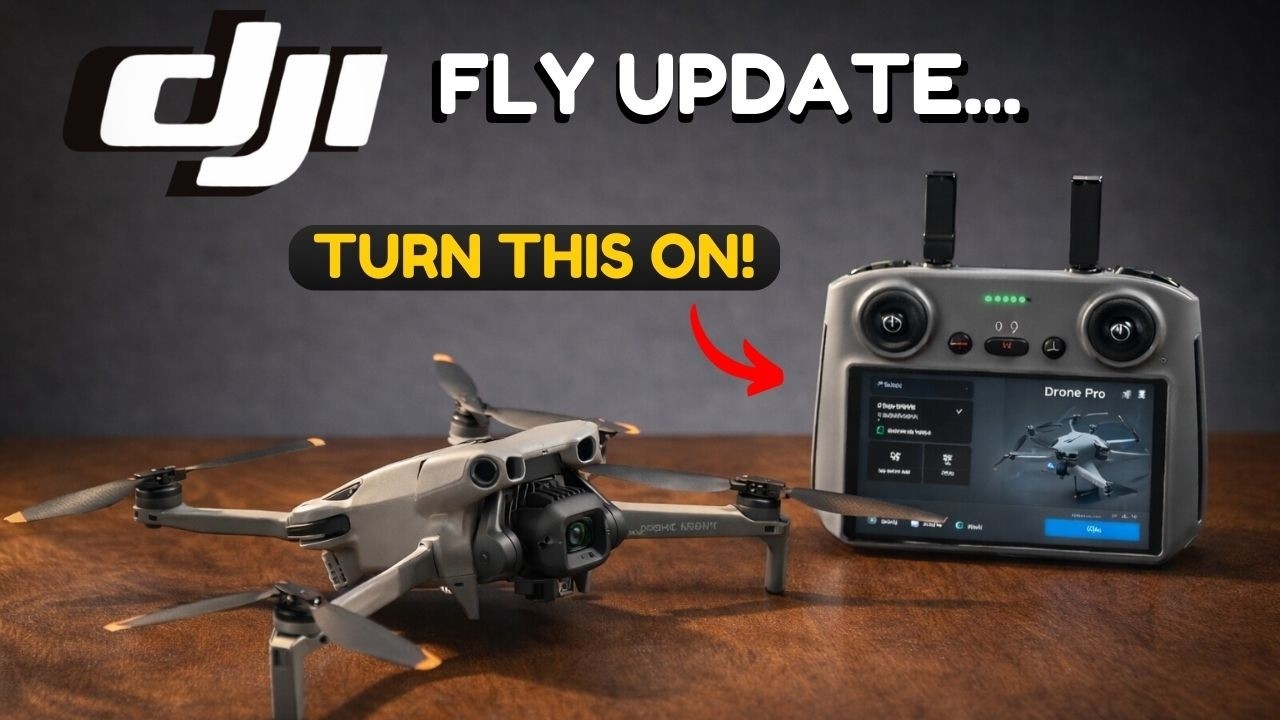 DJI Fly Update! Change These NEW Settings Immediately!