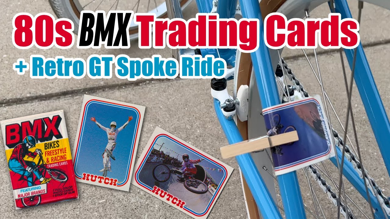Classic 80s BMX and Today: Hutch, Redline, Kuwahara, GT and Monza Trading Cards
