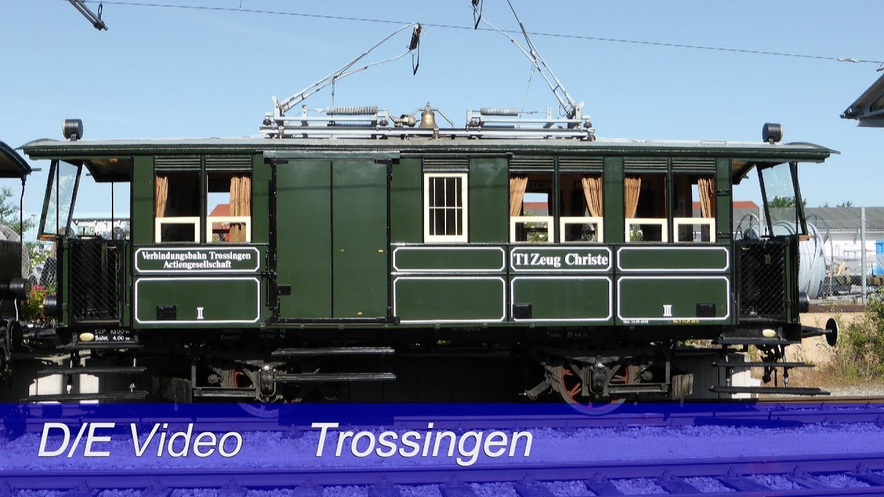 2014 Sonderfahrt mit dem Trossinger Bähnle Teil 1