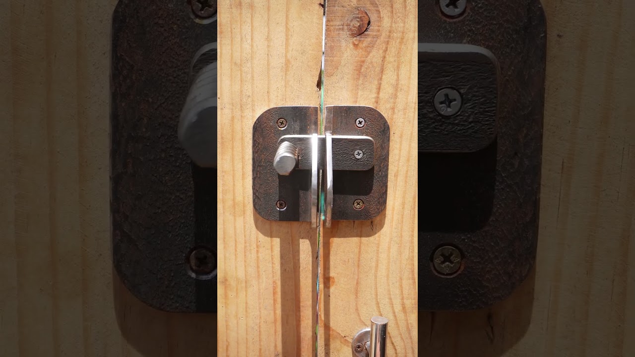 Make your own smart door latch #diy  #experiment