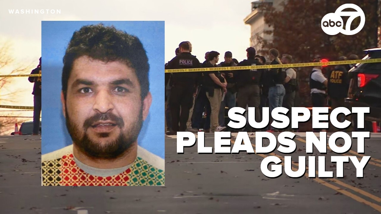 Accused gunman in National Guard shooting in DC pleads not guilty