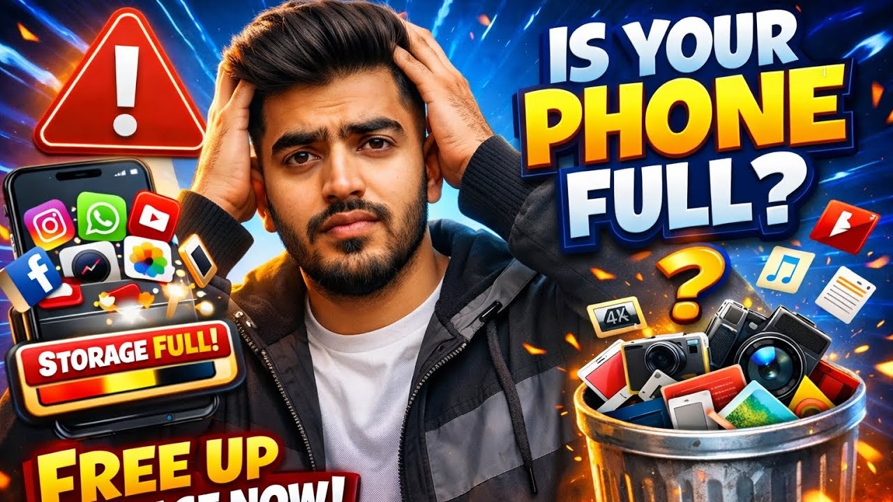 📱 Phone Storage Full? 5 Minute Me 10GB Free Karo (100% Working Trick)