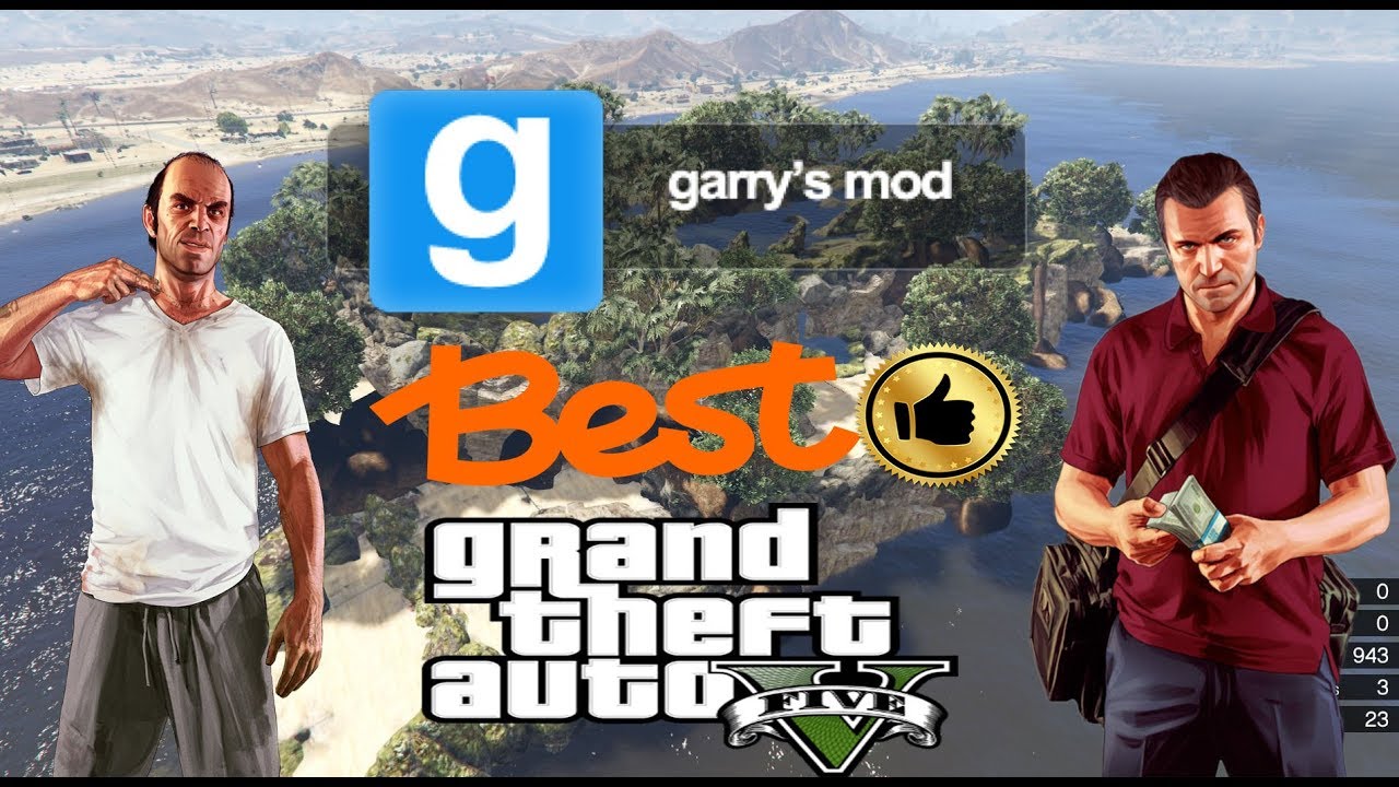 GTA 5 CHARACTERS IN GMOD ! (GARRYS MOD FUNNY MOMENTS)