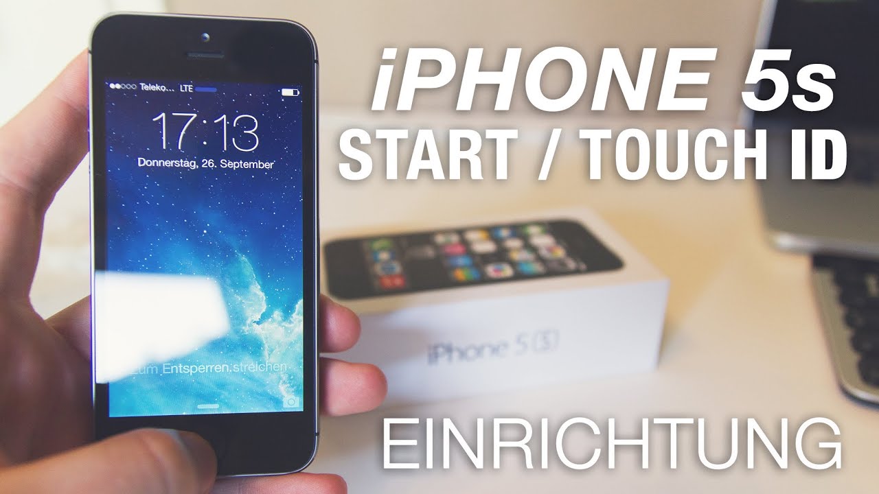 iPhone 5s: Erster Start & Touch ID Einrichtung