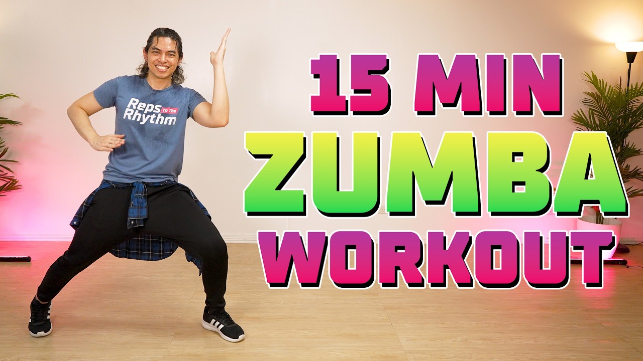 15 MIN FUN ZUMBA DANCE WORKOUT &bull; FAT BURNING CARDIO WORKOUT &bull;  #292