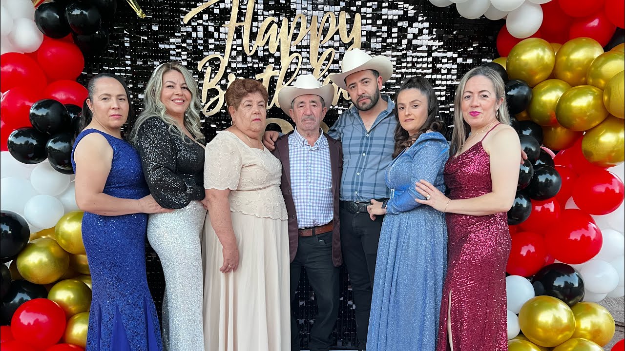Fiesta de Pedro Ruelas Pérez por sus 80 Años de vida en Los Chinos, Mocorito.