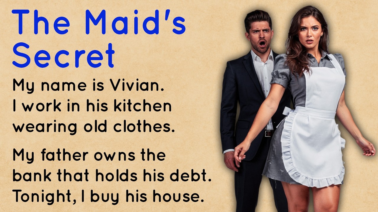 I Was His Maid Until He Found Out I'm Rich ✅ Learn English Story (A1-A2 Level) 💎