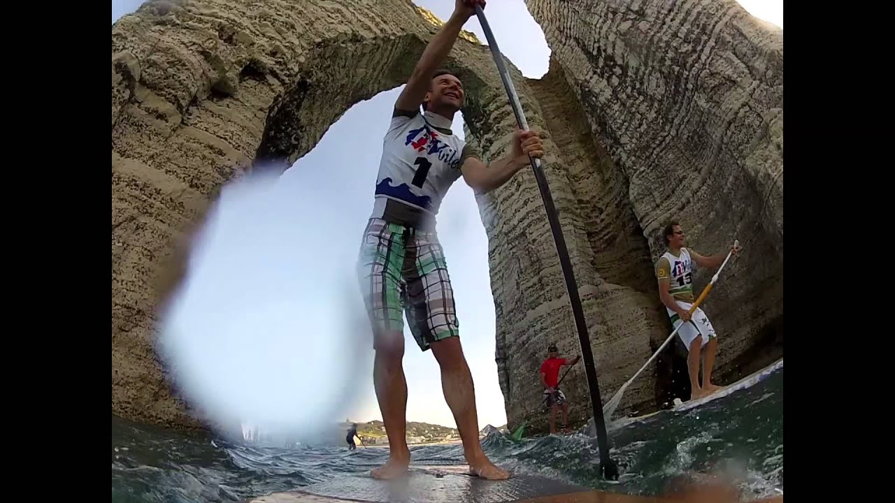 Paddle à Etretat