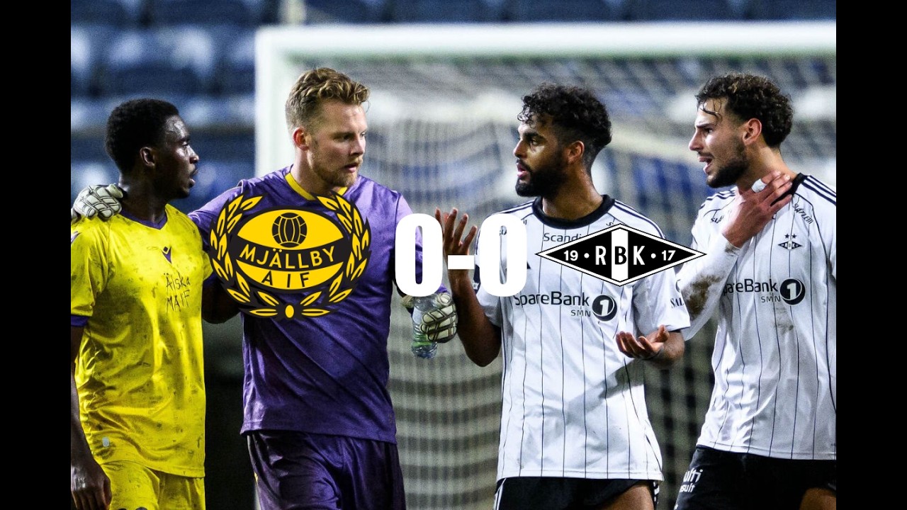 Hela Sändningen: Mjällby AIF - Rosenborg BK (0-0)