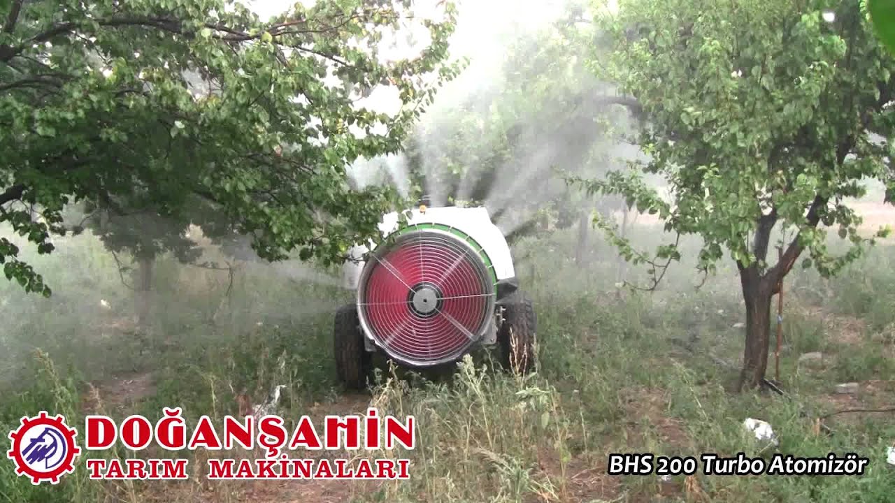 DOĞANŞAHİN TURBO ATOMİZÖR İLACLAMA TRAILED TYPE GARDEN SPRAYER