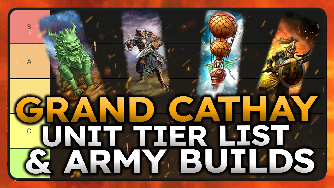 Grand Cathay Unit Tier List and Army Guide - Total war Warhammer 3