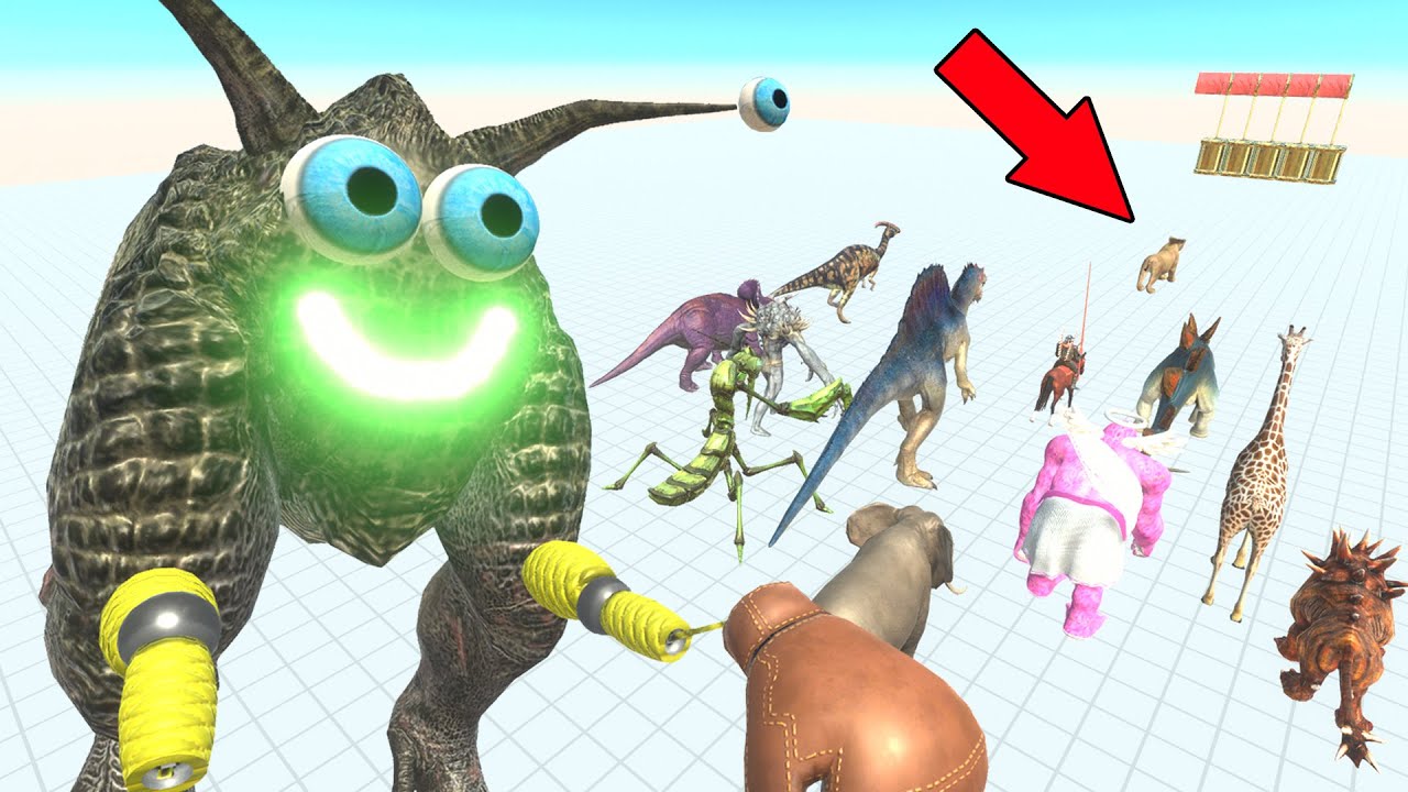 Escape from Strongest Monster One Punch One Shot - Animal Revolt Battle Simulator