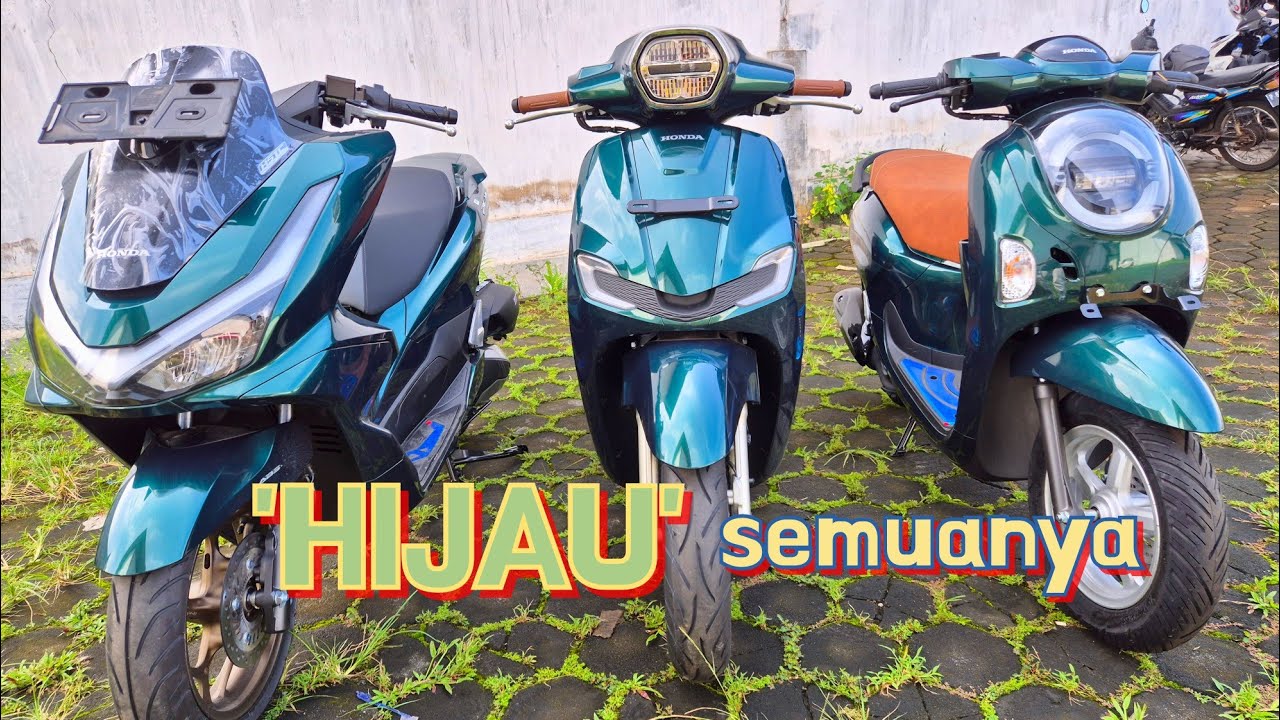 'HIJAU SEMUA' | PERBANDINGAN STYLO, PCX & SCOOPY 2026
