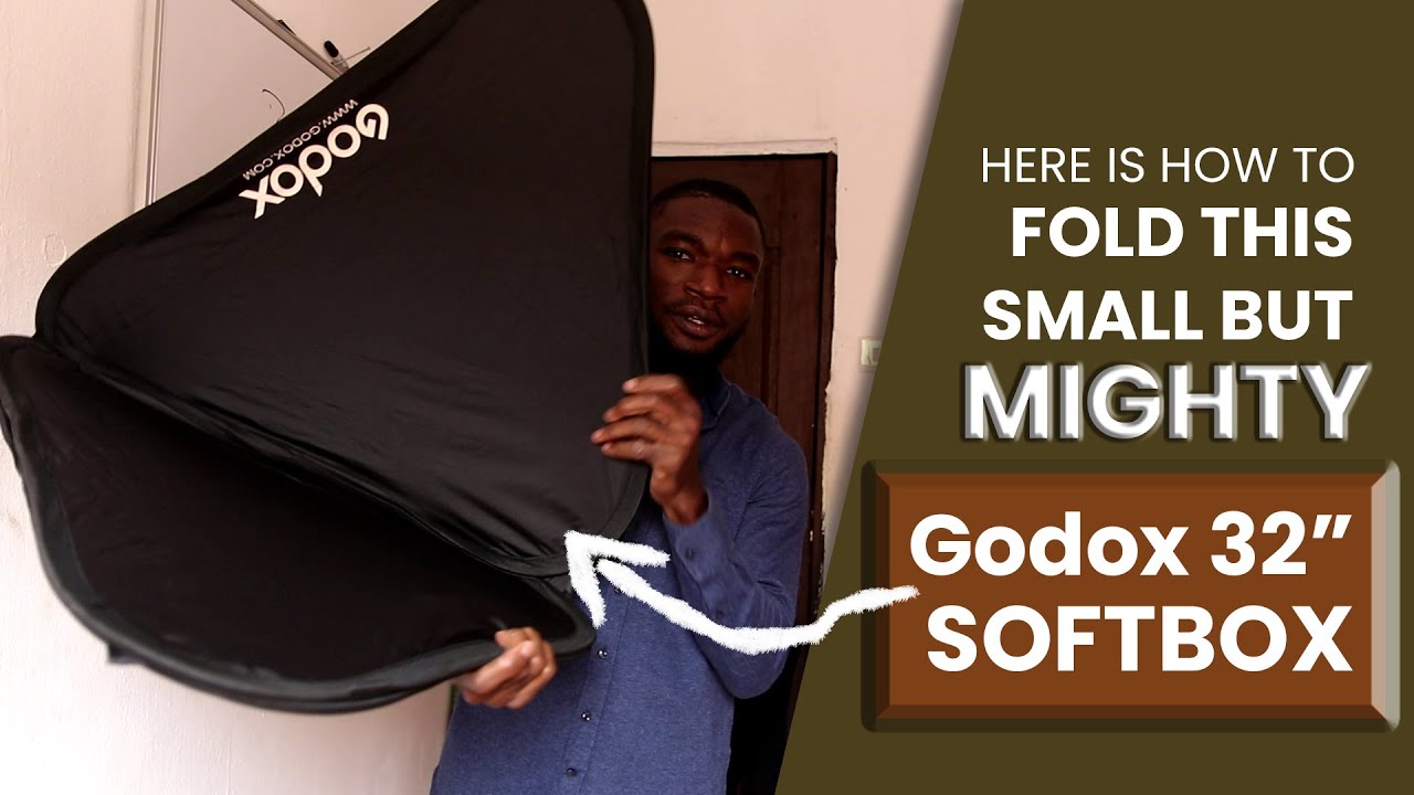 Софтбокс Godox 32 дюйма | Как сложить софтбокс Godox 80 см и ДОПОЛНИТЕЛЬНЫЕ советы