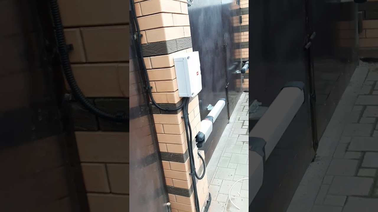 Тот самый случай когда клиент купил автоматику сам))) Монтаж BFT A40