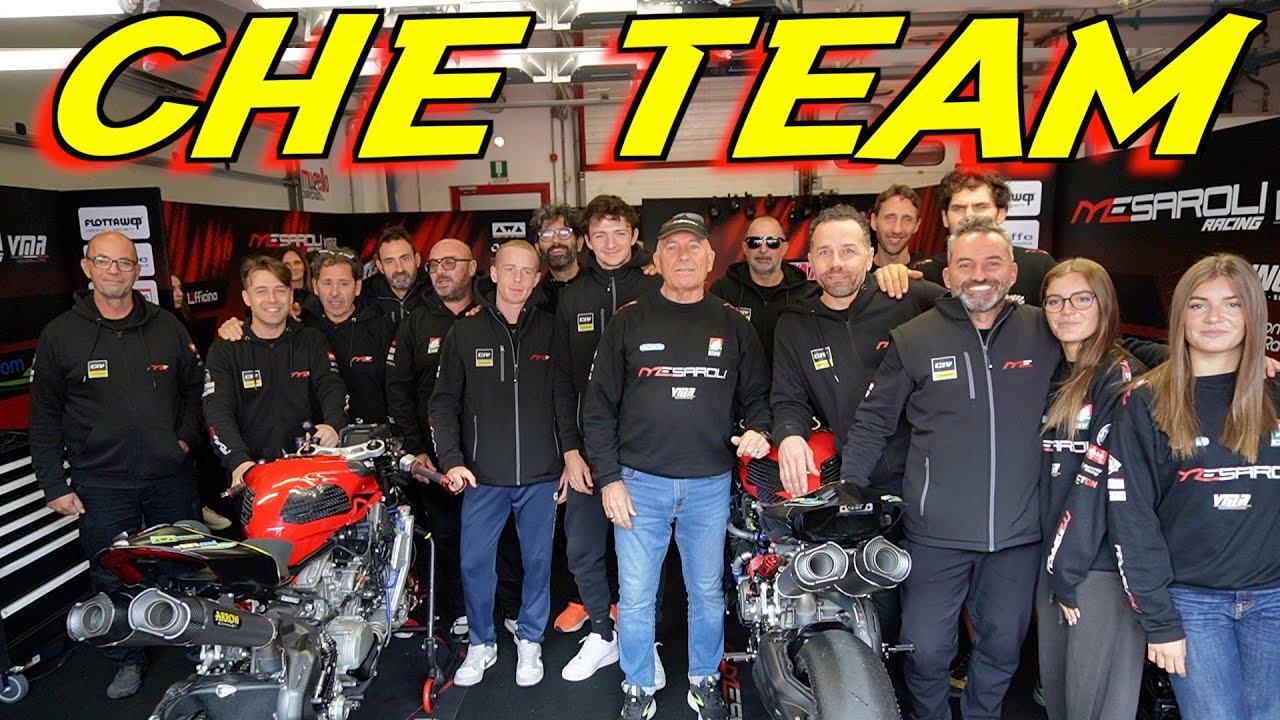 Com'è STRUTTURATO un team del CIV? VIVIAMO il BOX del TEAM MESAROLI con TUTTA la SQUADRA