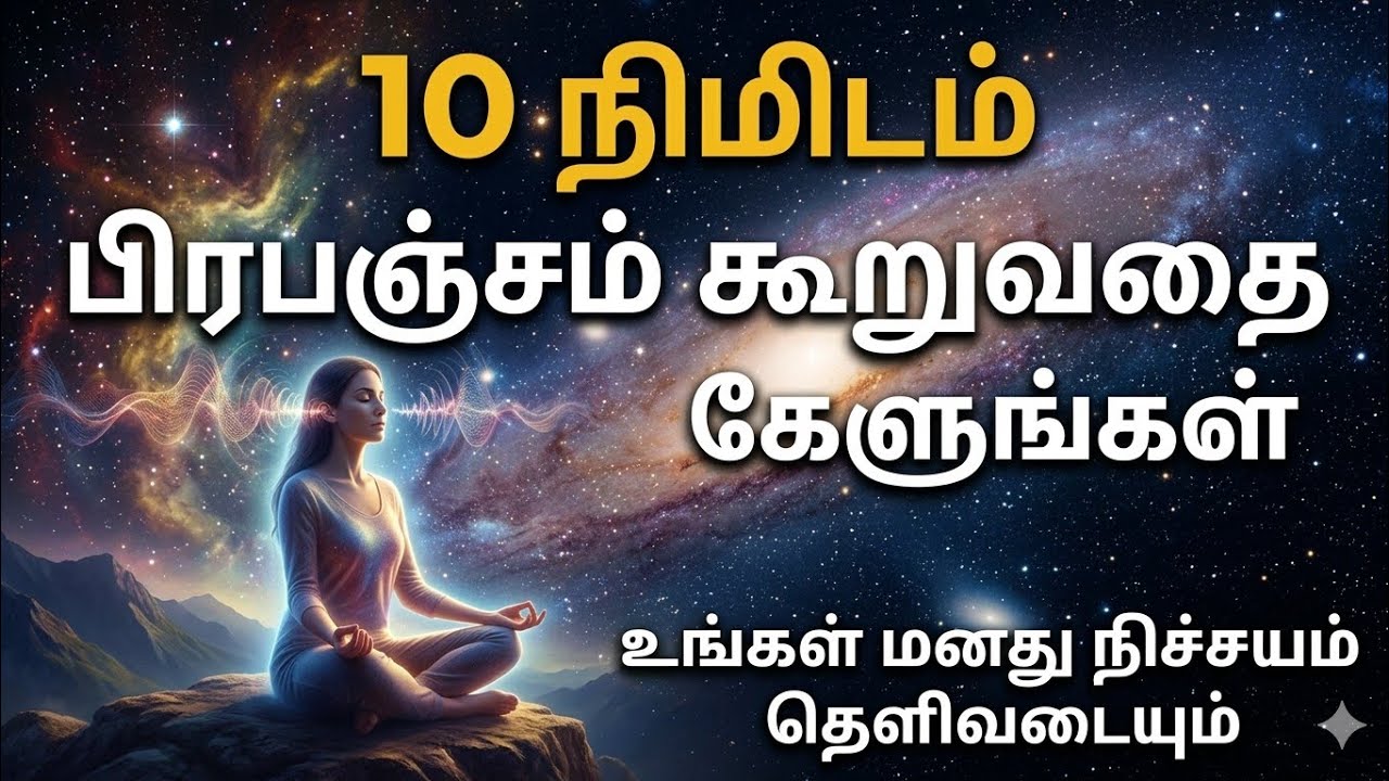 பத்து நிமிடம் பிரபஞ்சம் கூறுவதை கேளுங்கள்! மனது தெளிவடையும் #பிரபஞ்சம் #sivan #lordshiva 