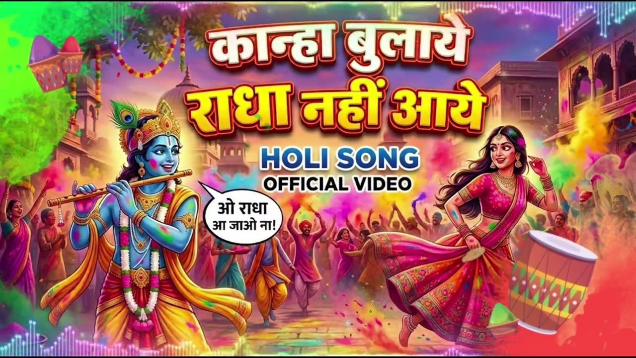 Kanha bulaye Radha nahi aaye | कान्हा बुलाये राधा नहीं आये | Radha Krishna Holi Songs and Bhajans