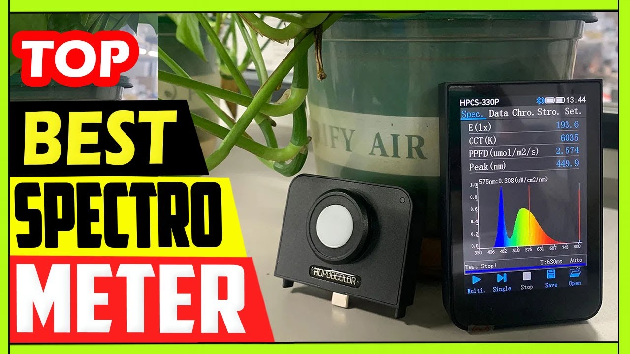 Best Bluetooth PAR Light Spectrometer