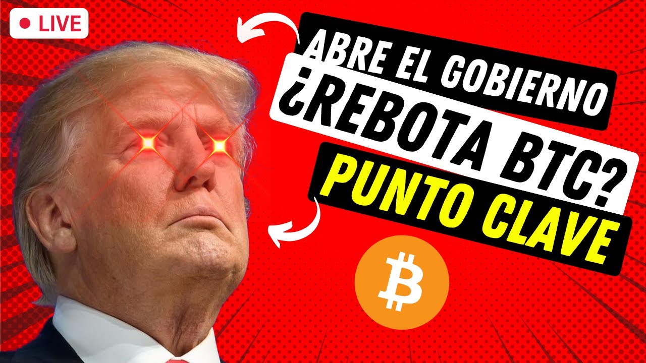 🔴 EN VIVO: ¿Se salva Bitcoin de la caída? ➤ ¿Hasta dónde sube el Oro?