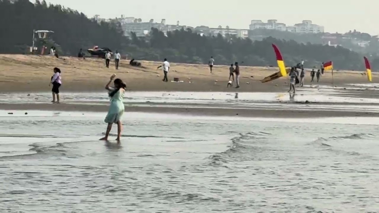 Goa Miramar sea 🏖️ 