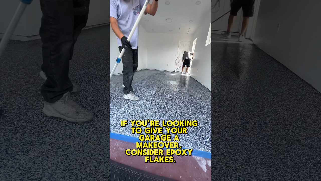 Budget Epoxy Garage Floor #garagefloor #epoxyfloor
