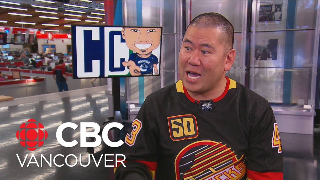 This is what a Canucks super fan looks like